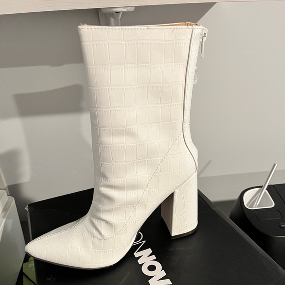 White Booties - Picture 2 of 2